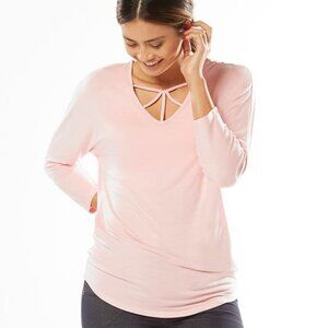 NWT RUBY RIBBON PINK LOUNGE ABOUT TUNIC XS!